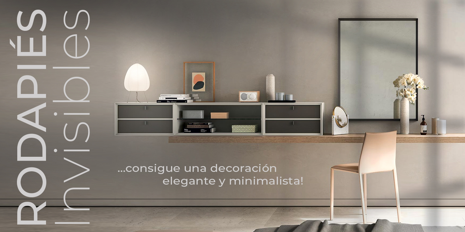 rodapies enrasados a pared