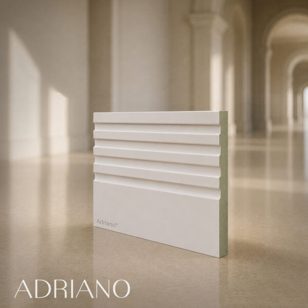 Rodapié blanco lacado Adriano ®