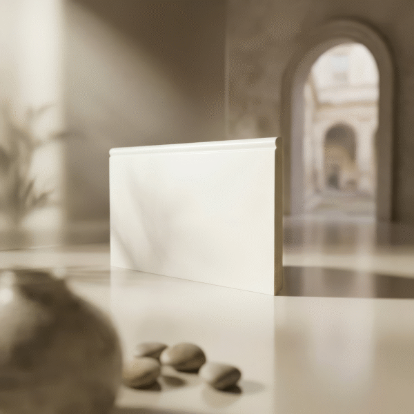 Rodapié blanco lacado Rívoli ®