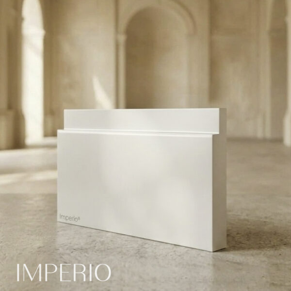Rodapié blanco lacado Imperio ®
