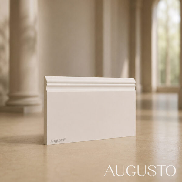 Rodapié blanco lacado Augusto ®