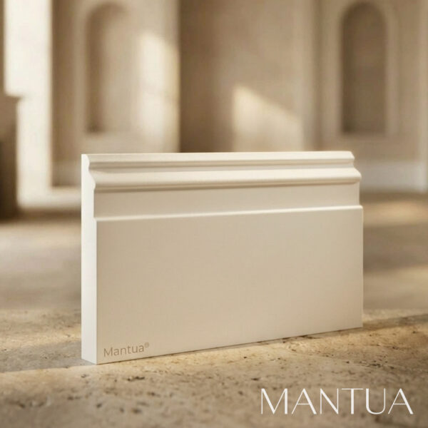 Rodapié blanco lacado Mantua ®