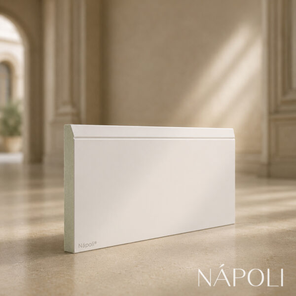 Rodapié blanco lacado Nápoli ®