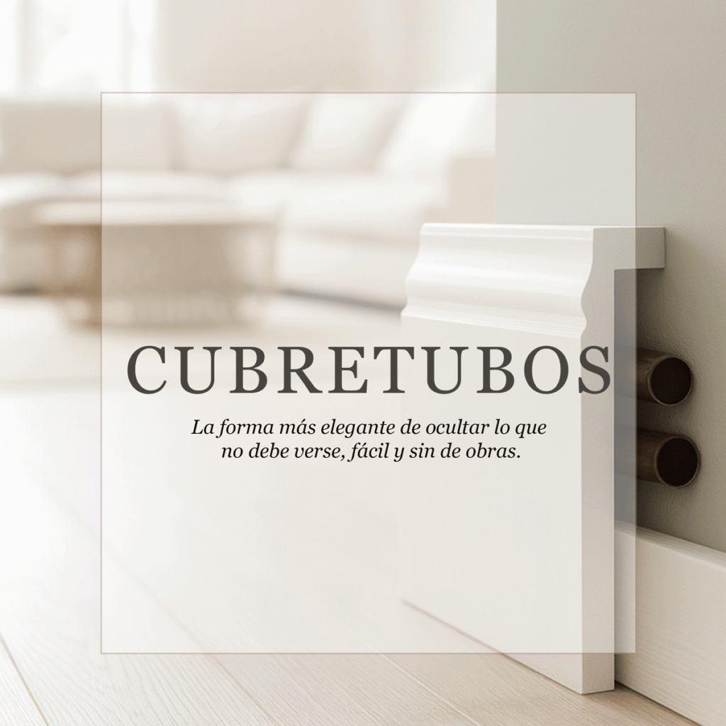 CUBRE TUBOS - rodapies