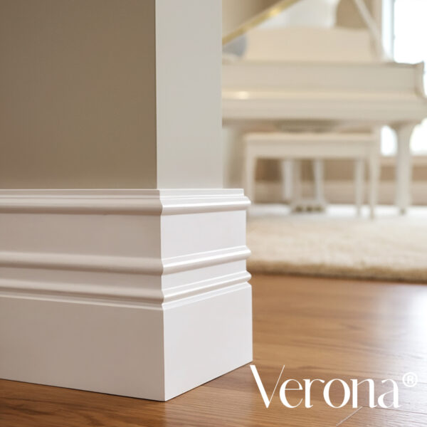 Rodapié blanco lacado Verona ®