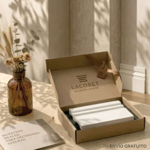 Caja Muestras rodapiés (envio gratuito)